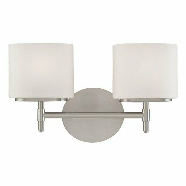 Hudson Valley Trinity 2 Light Bath Bracket 8902-SN